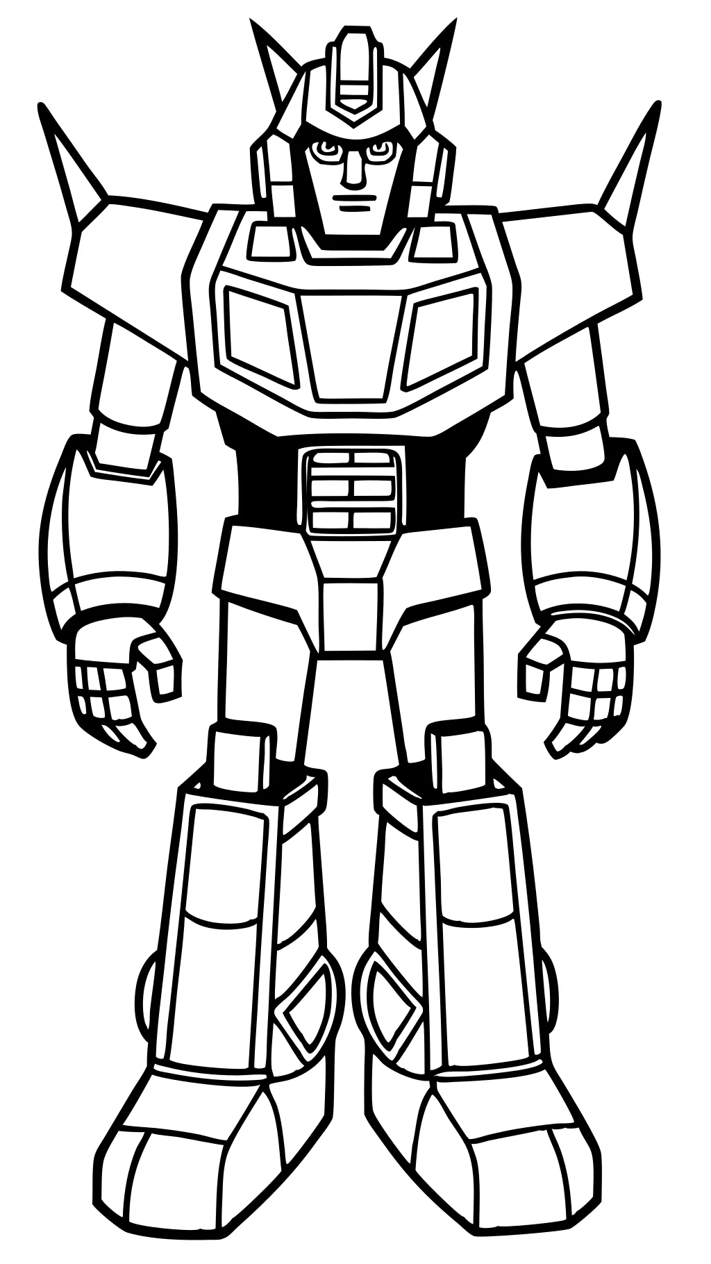 transformers free coloring pages